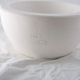 forma gipsowa - salaterka mała