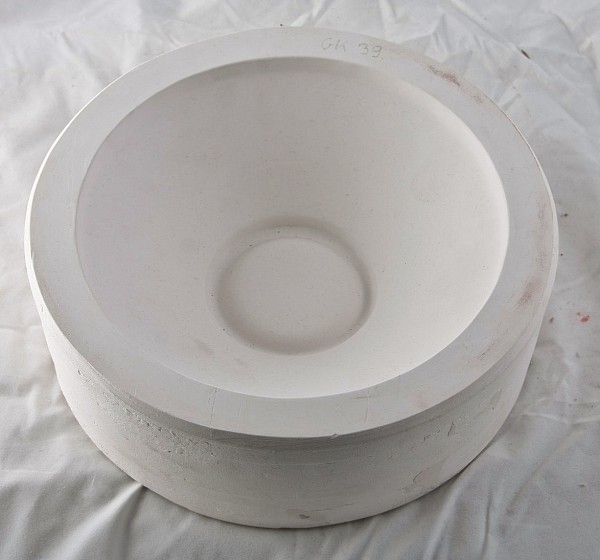 forma gipsowa - miska dwudzielna