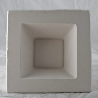 forma gipsowa - miseczka kwadratowa