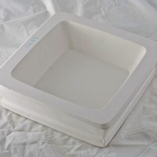 forma gipsowa - miska kwadr.mała płytka