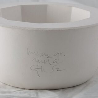 forma gipsowa - salaterka mała graniasta