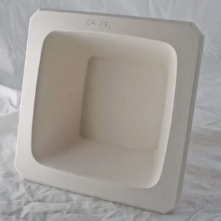 forma gipsowa - miska kwadratowa średnia