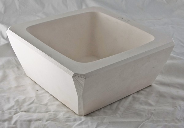 forma gipsowa - miska kwadratowa średnia