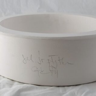 forma gipsowa - miska średnia płaska