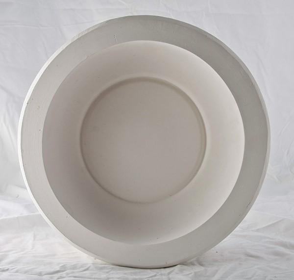 forma gipsowa - miska średnia płaska