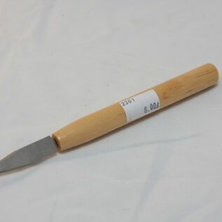 nóż z podwójnym ostrzem