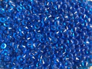 granulat szklany - niebieski (42)