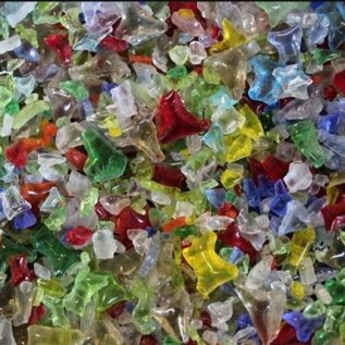 granulat szklany - MIX (19) ok. 300g