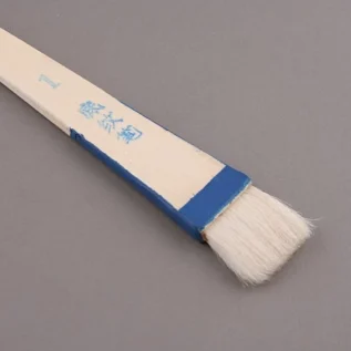 PĘDZEL Z KOZY MIĘKKI SZEROKI 2,5cm